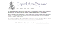 Tablet Screenshot of capital-area-bujinkan.org